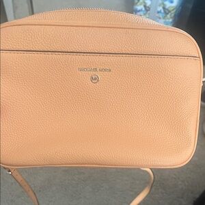 Michael Kors Pastel Orange Crossbody Bag